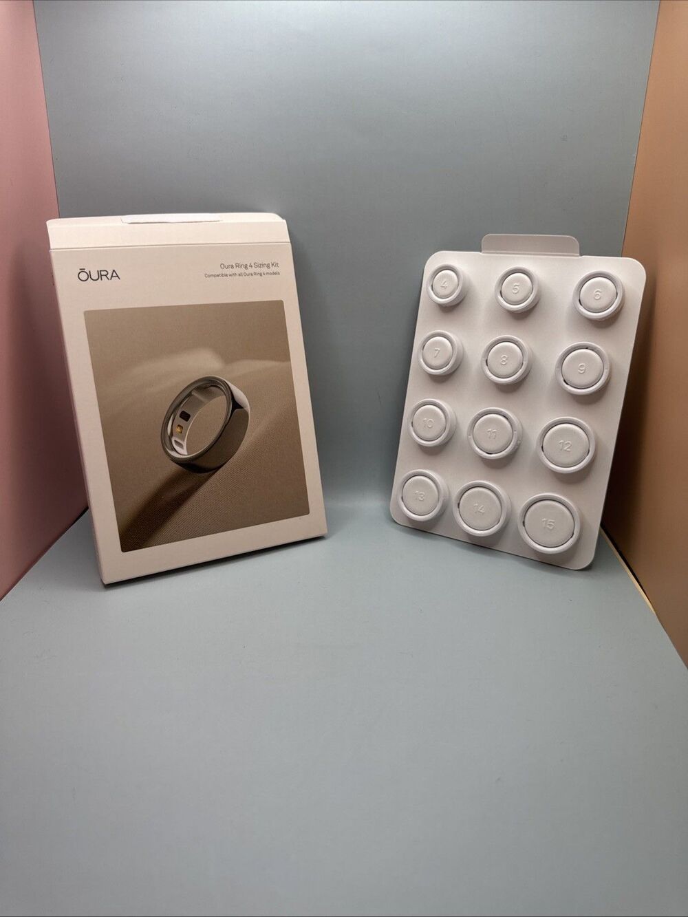 ŌURA Ring 4 Sizing Kit - Size Before You Buy It - Used Once (Bx 14)